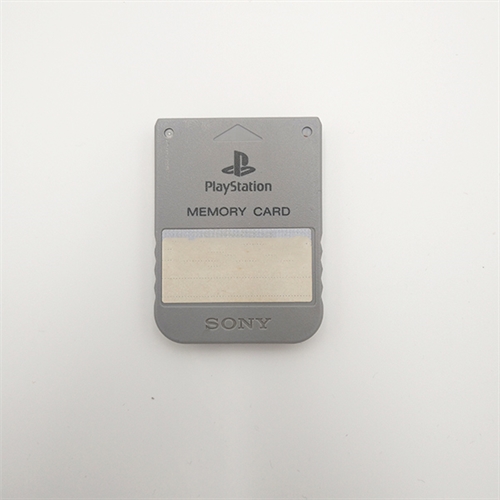 Playstation 2 Tilbehør - Grå Memory Card 8MB (B Grade) (Genbrug) 